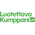 Luotettava kumppani logo