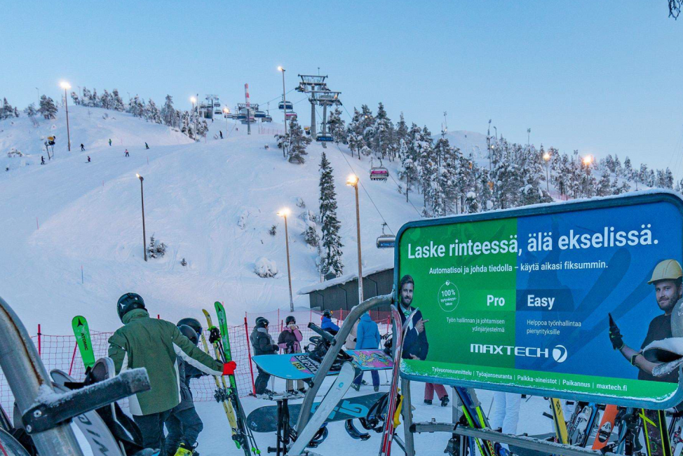 Maxtechin hiihtokeskuskampanja toimi erinomaisesti.